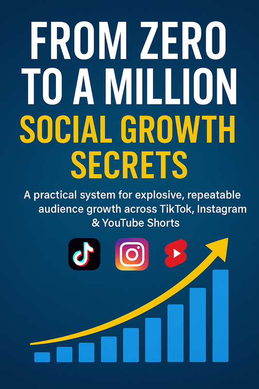 From Zero to a Million: Social Growth Secrets + Bonus Guide